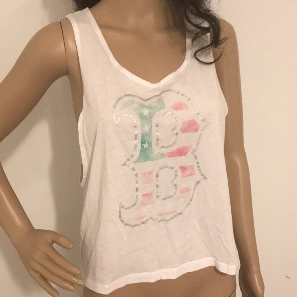 VICTORIA SECRET  White Tank Top SIZE SMALL